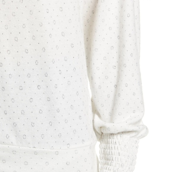 NWT Lucky Brand Long Sleeve Top w/ Cinched Cuff XS/TP - Picture 3 of 6